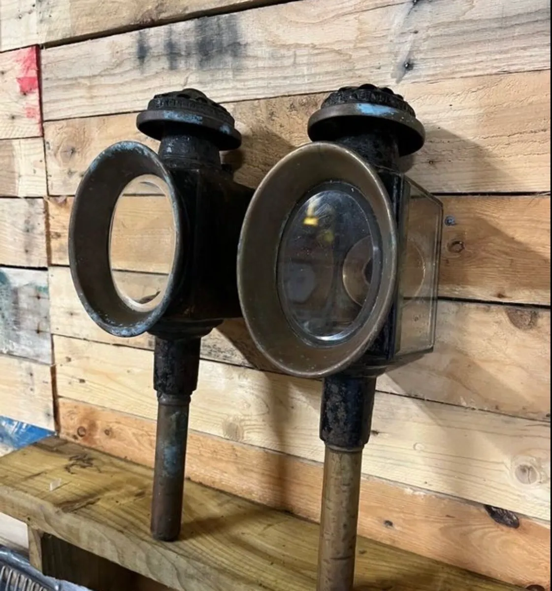 Antique coach lamps - Image 3