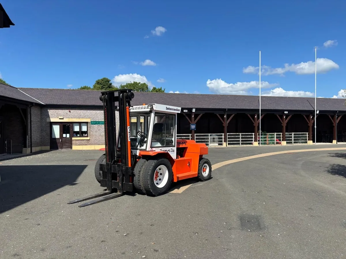 Finlay F140 Completely Refurbished Forklift - Image 3