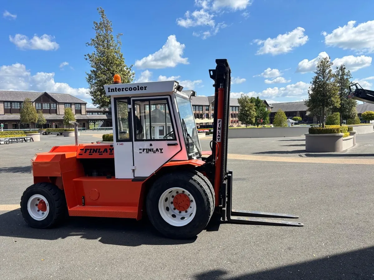 Finlay F140 Completely Refurbished Forklift - Image 4