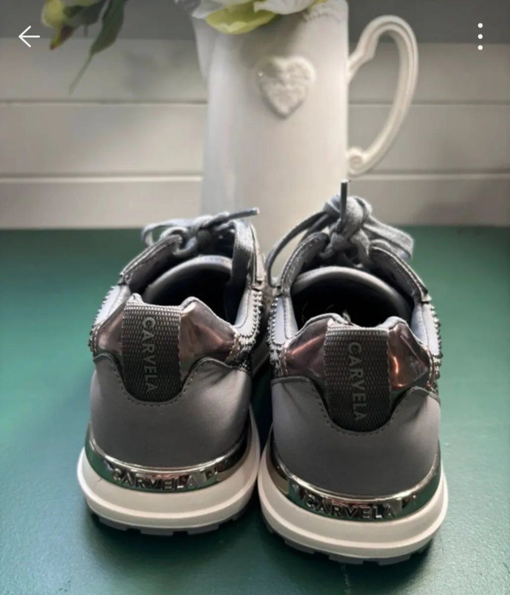 Carvela Leather Trainers size 36 - Image 2