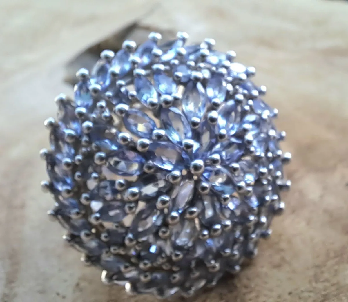 Tanzanite Cocktail Ring - Image 2