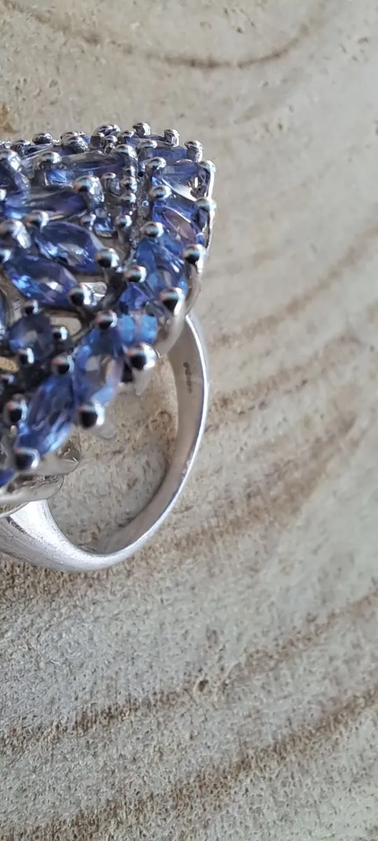 Tanzanite Cocktail Ring - Image 4