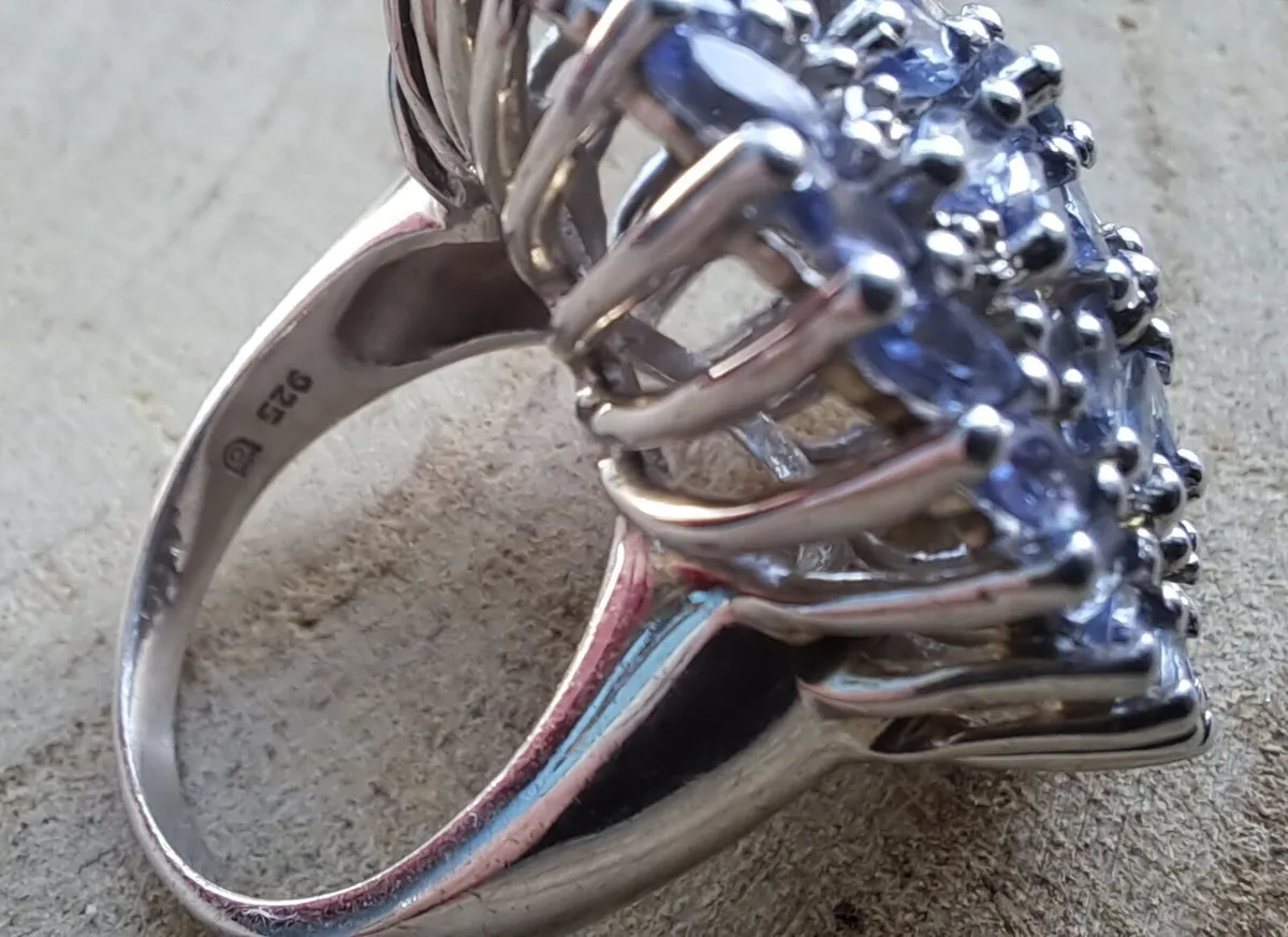 Tanzanite Cocktail Ring - Image 3