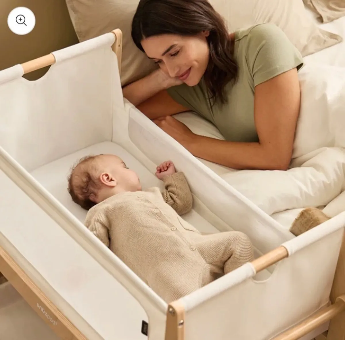 Snuzpod next to me bedside  baby crib bassinet - Image 1