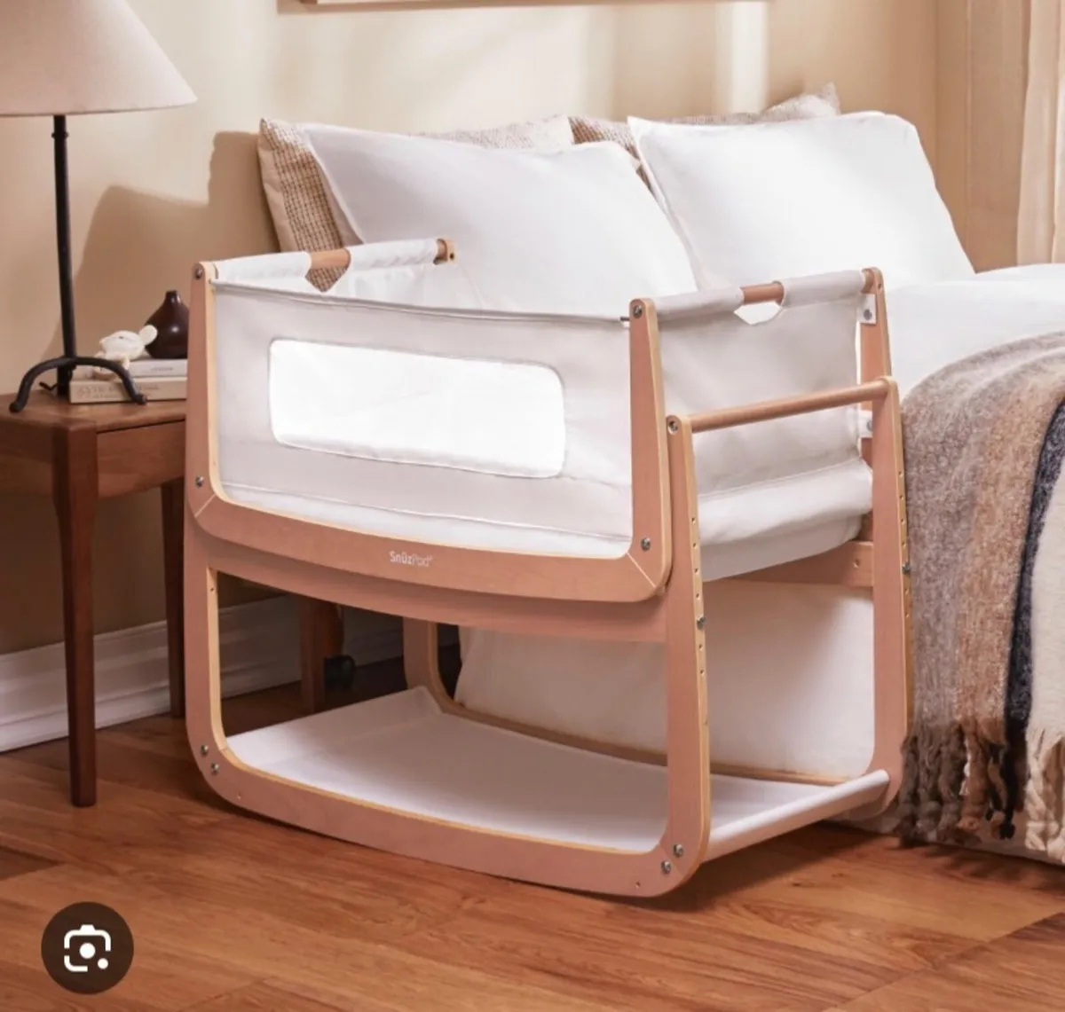 Snuzpod next to me bedside  baby crib bassinet - Image 4