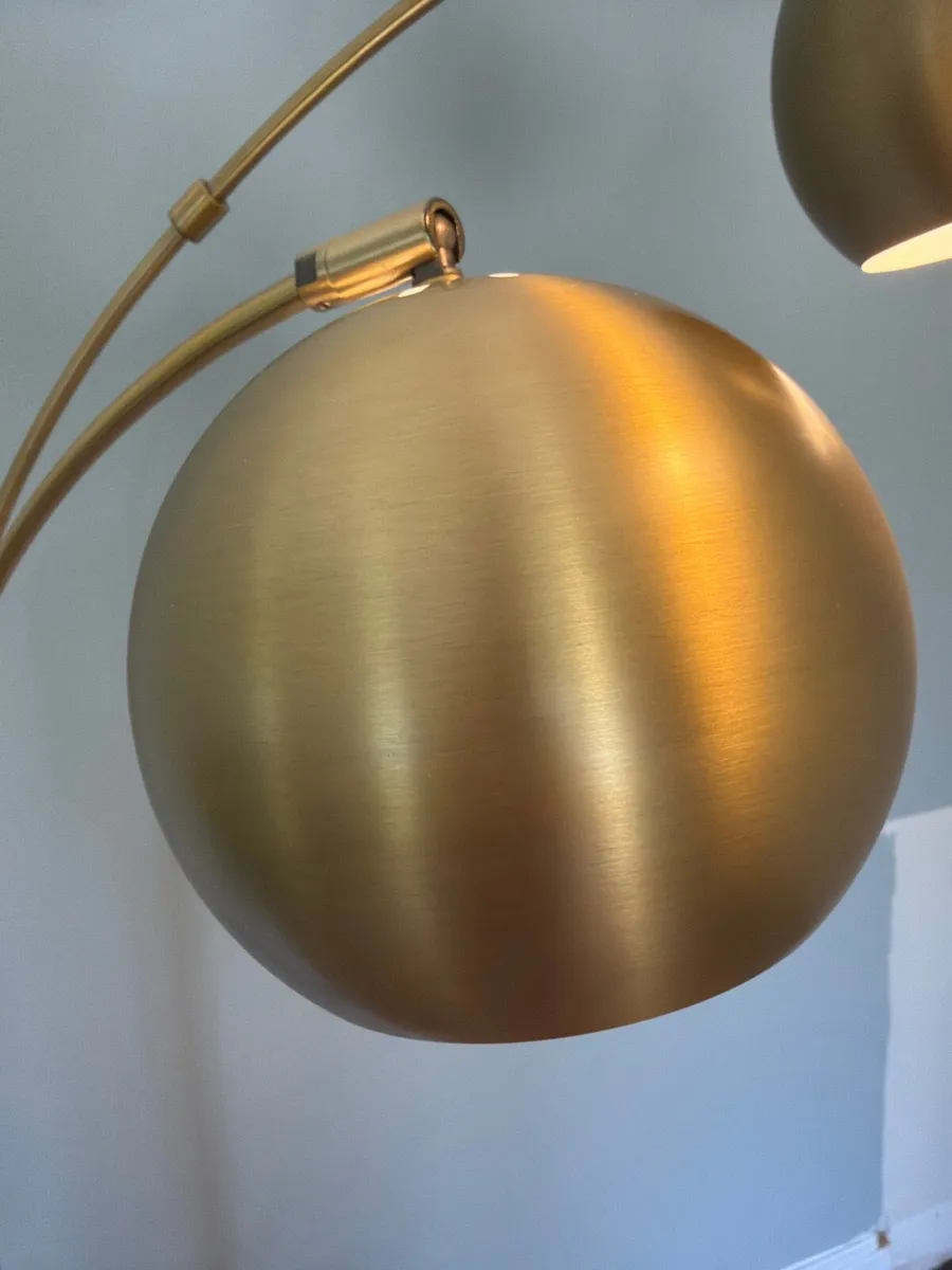 3 arm arched Floor standing lamp - Image 4