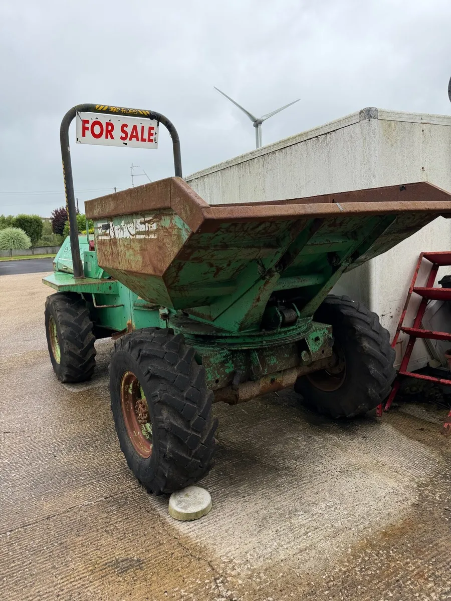 6 ton swivel dumper - Image 1