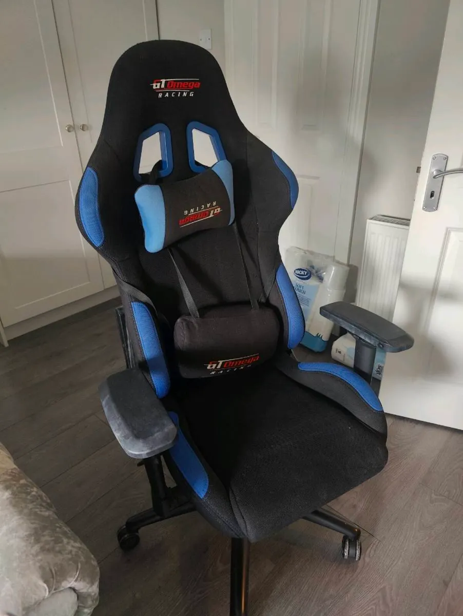 Gt omega fabric gaming chair - Image 1