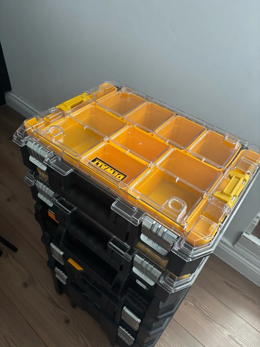 Dewalt Tstak 2.0 Storage Bundle (5 boxes) IP54 - Image 1