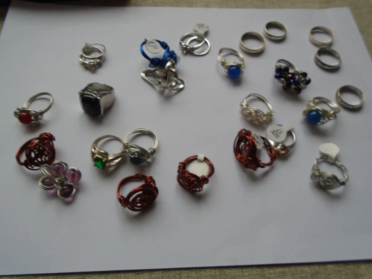 Ring bundle, Costume jewellery. Rings - Image 2