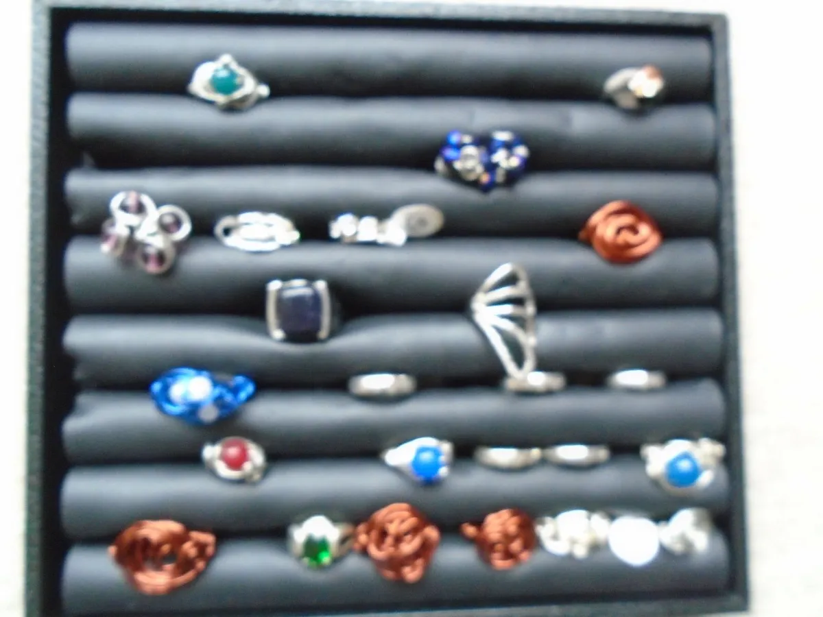 Ring bundle, Costume jewellery. Rings - Image 4
