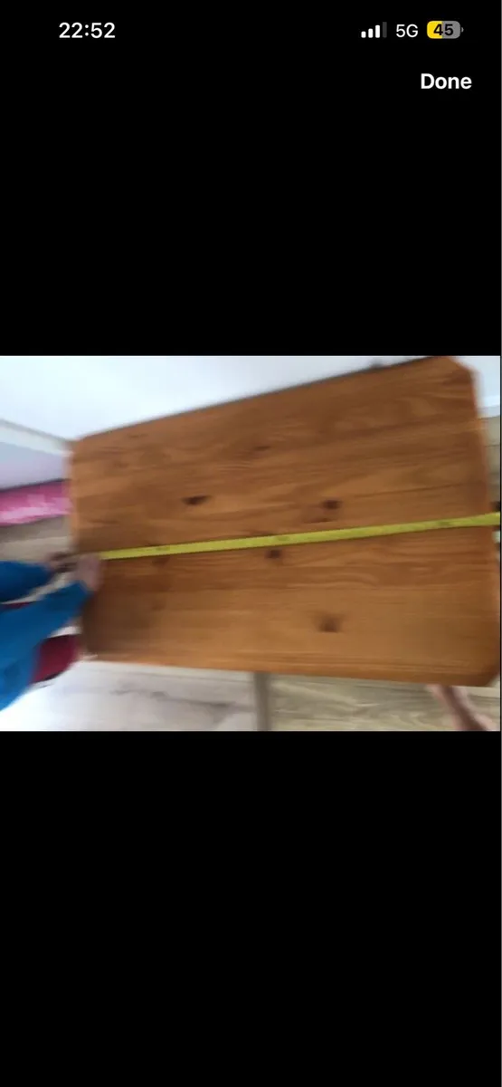 Solid pine coffee table - Image 3