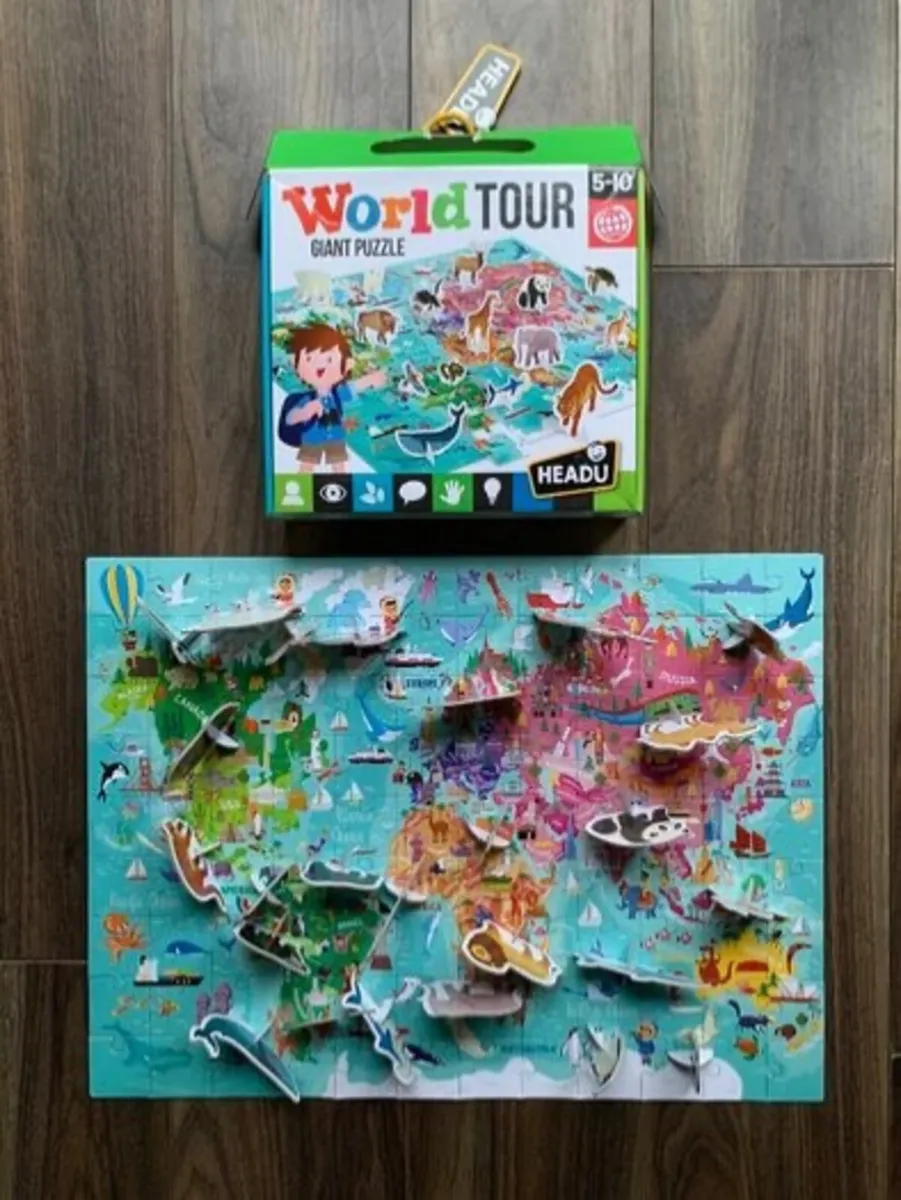 Headu World Tour Puzzle