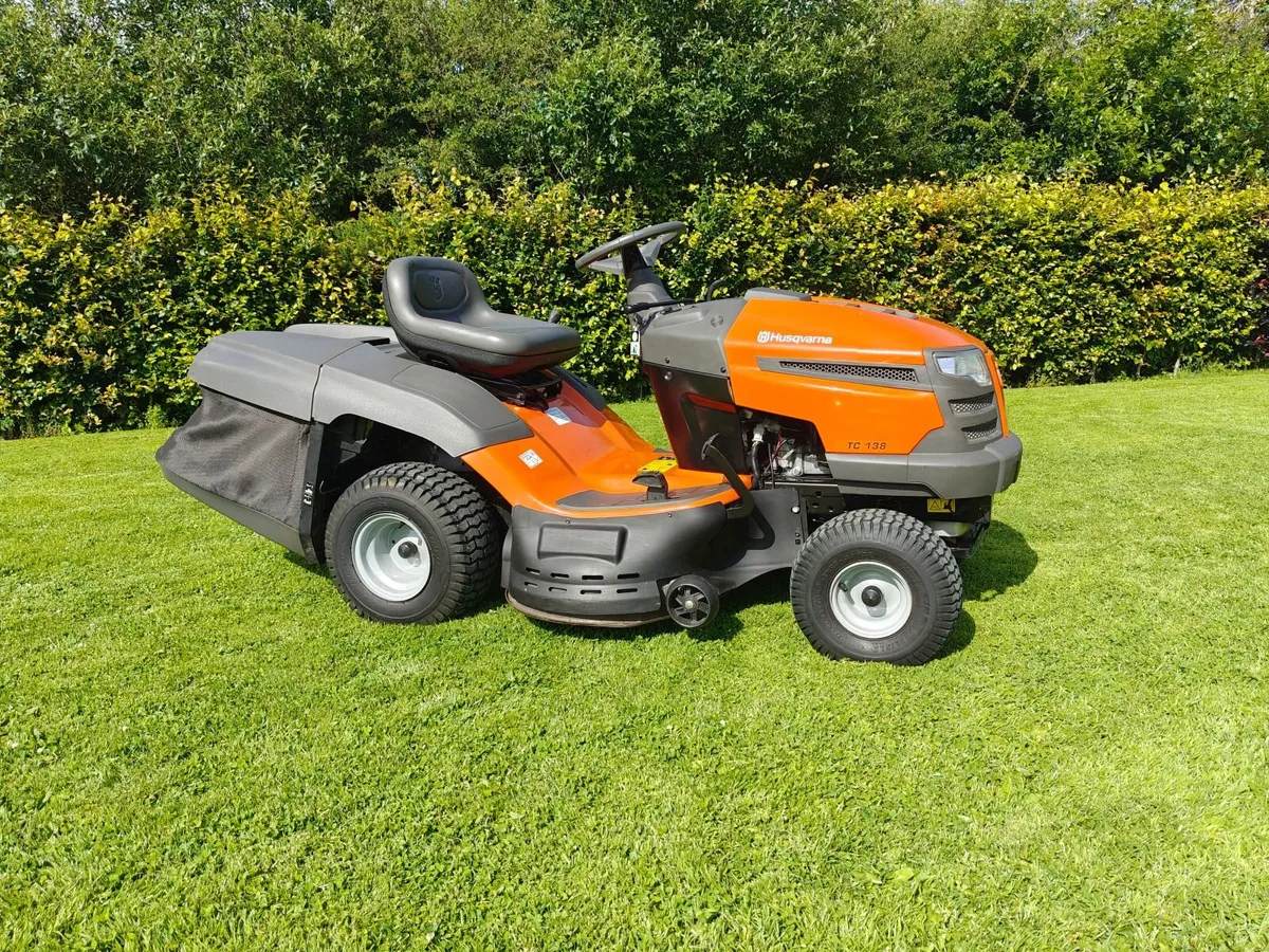 Husqvarna TC138 Ride-On Lawn Tractor – Immaculate - Image 1