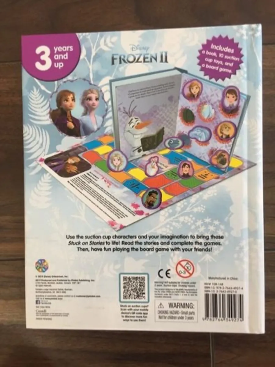 Disney Frozen Busy Book/Game  Book Board Game - Image 3
