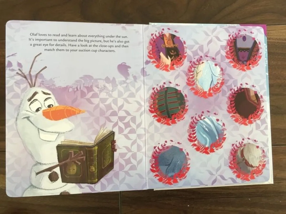 Disney Frozen Busy Book/Game  Book Board Game - Image 2