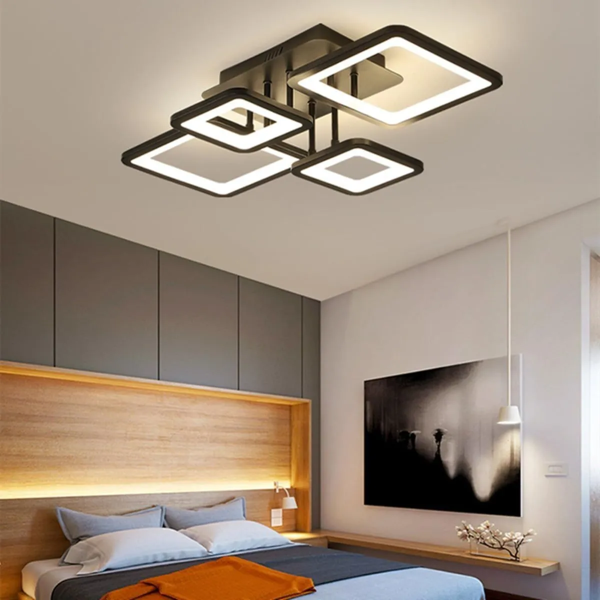 Comely Modern LED Ceiling Light Dimmable 54W Flush - Image 4
