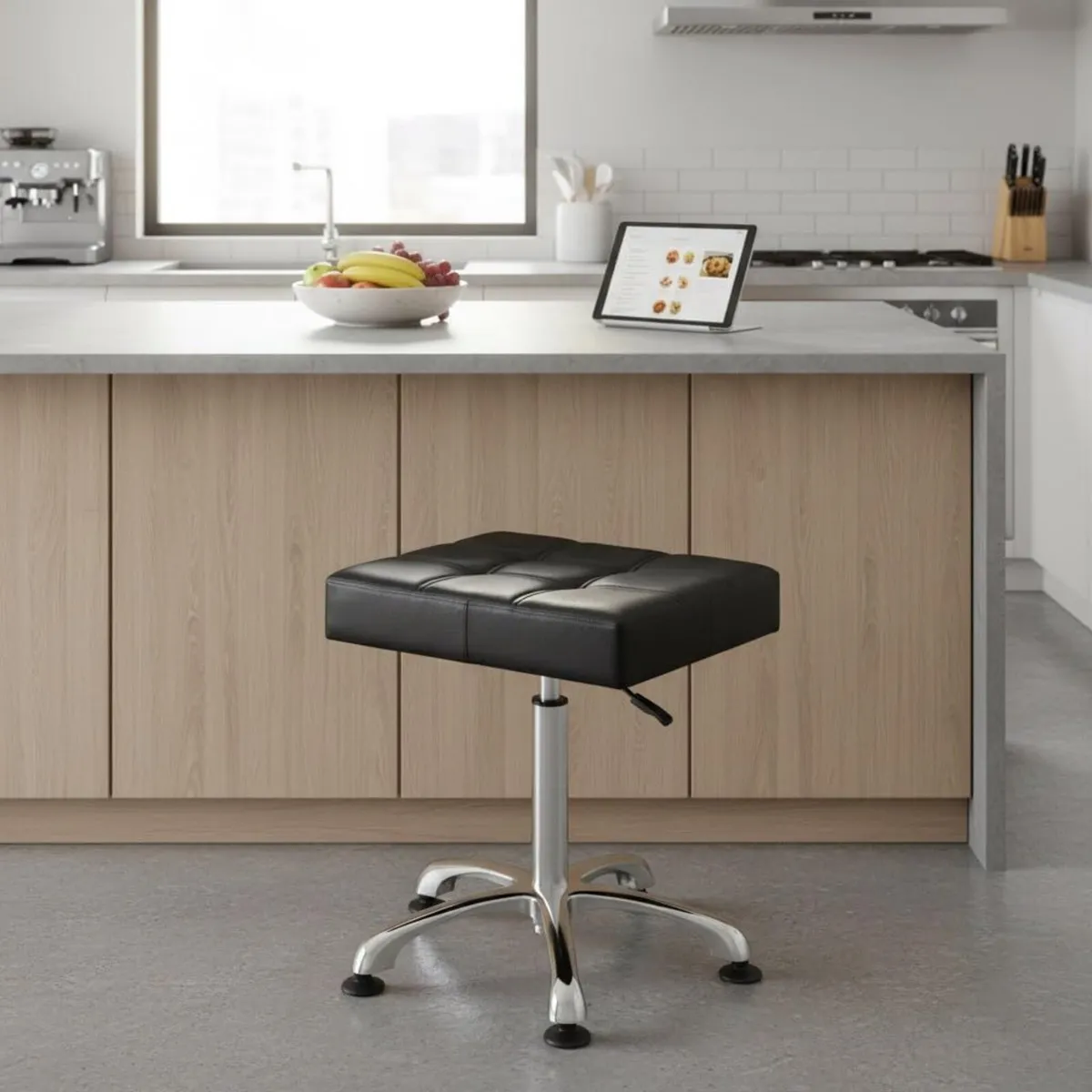Heavy Duty Stools with Bell Glides: Backless - Image 2