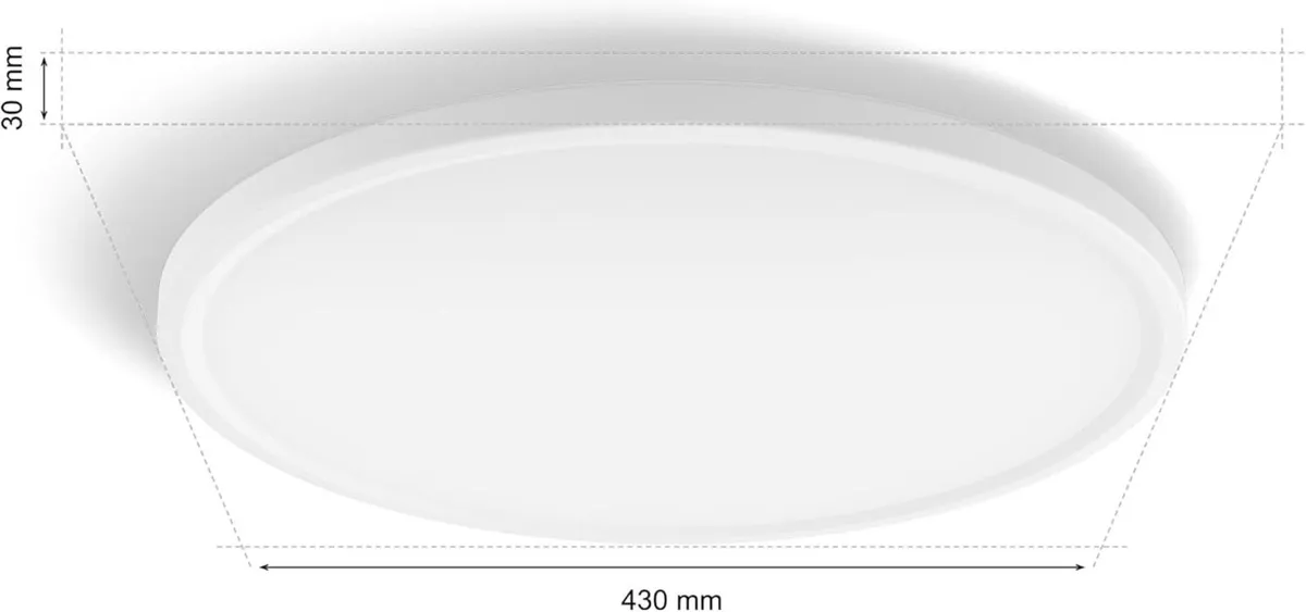 Devote Smart LED Panel and Colour Ambiance Round - Image 2