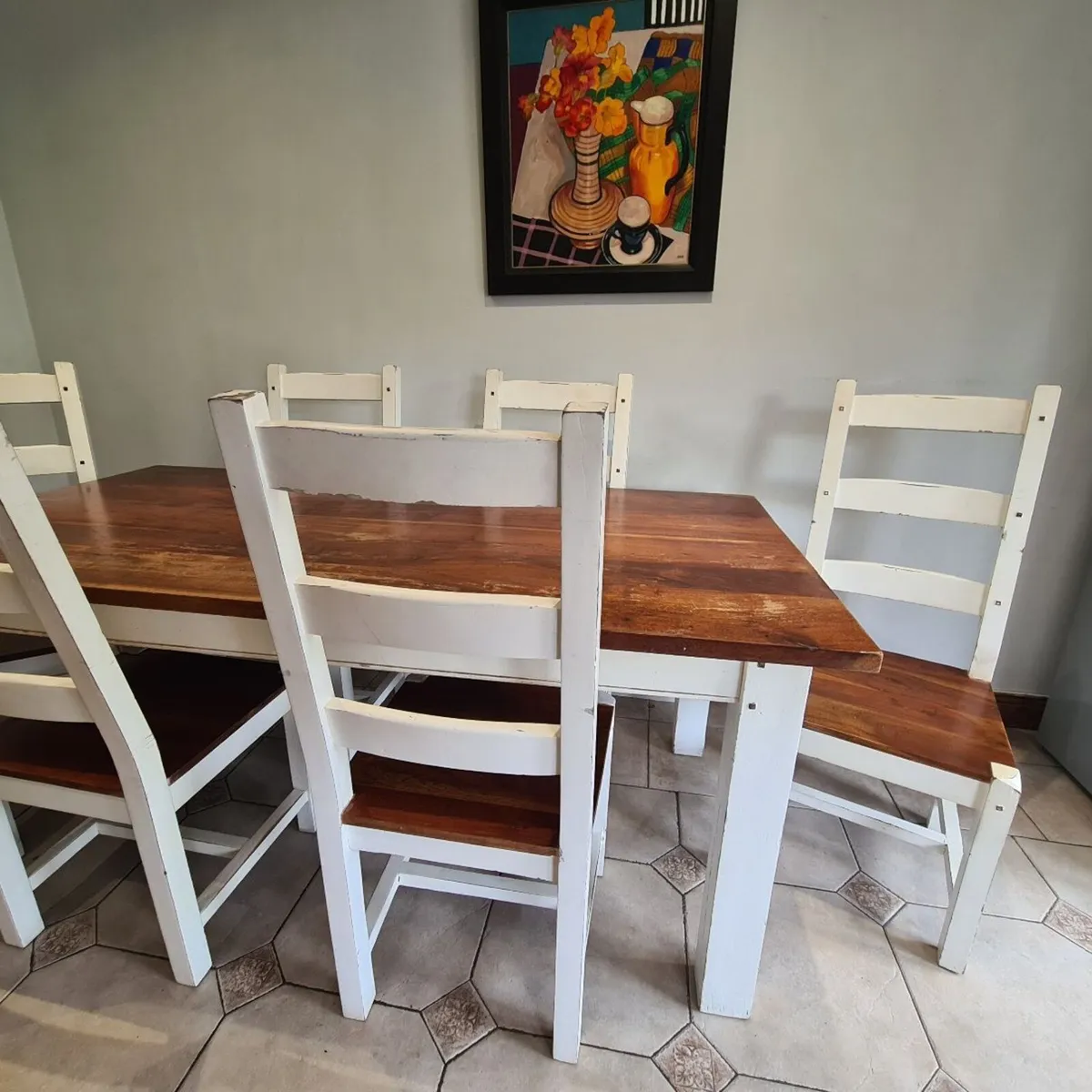 Dining table and chairs - Image 2