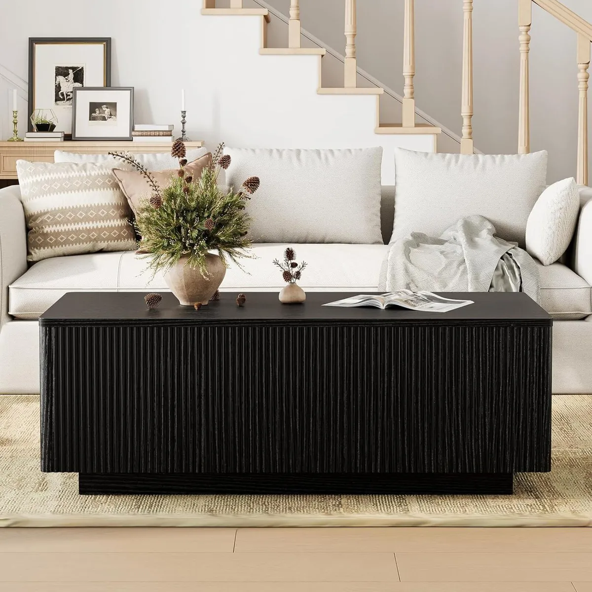 Lift Top Coffee Table with Hidden Storage 41.7 - Image 3