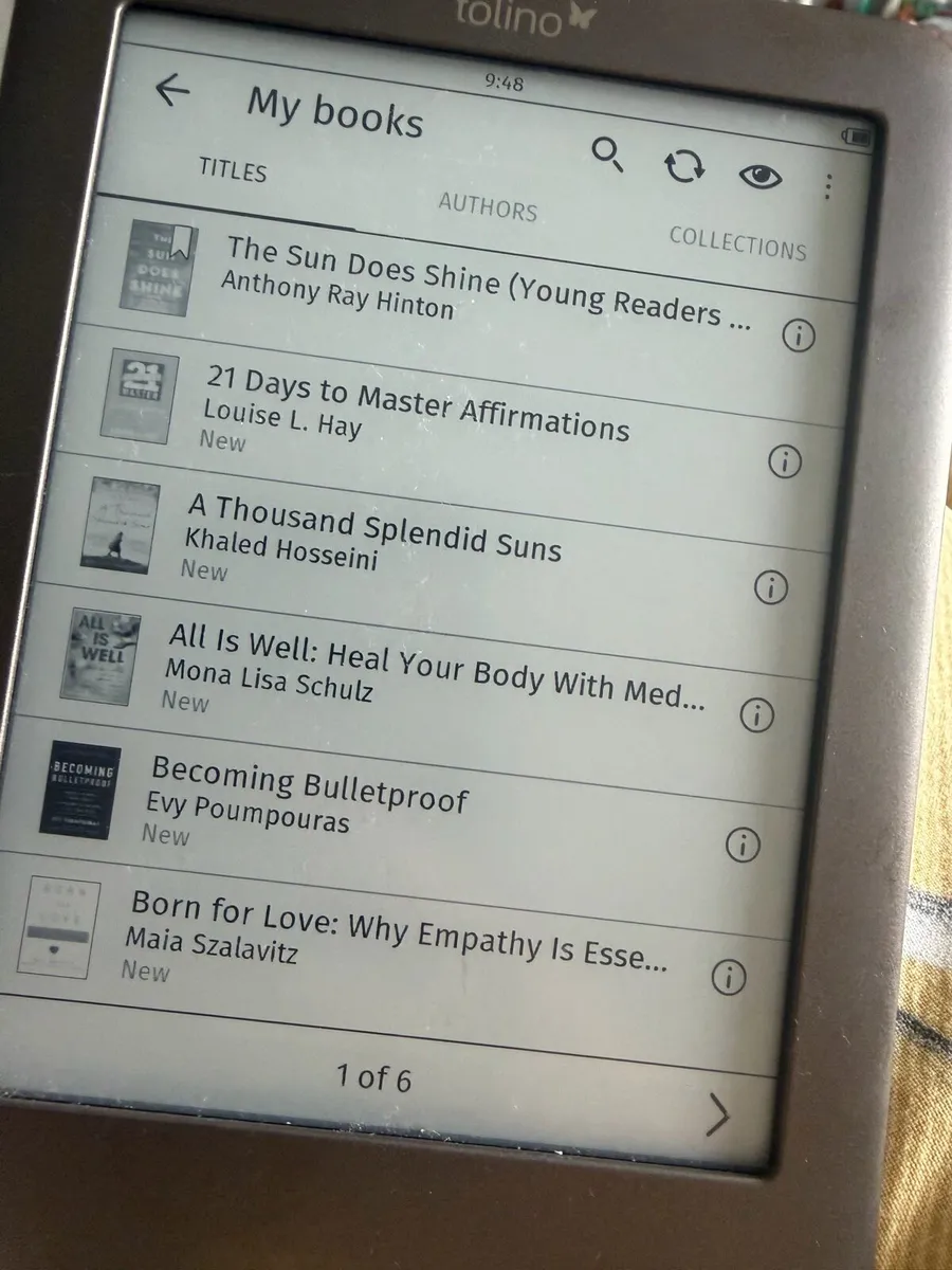 Tolino e-reader loaded with over 50 free books - Image 4