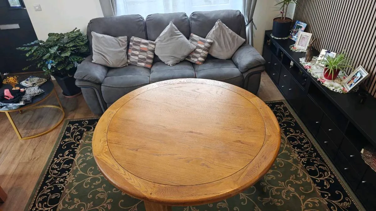 Dining Table Oak - Image 1