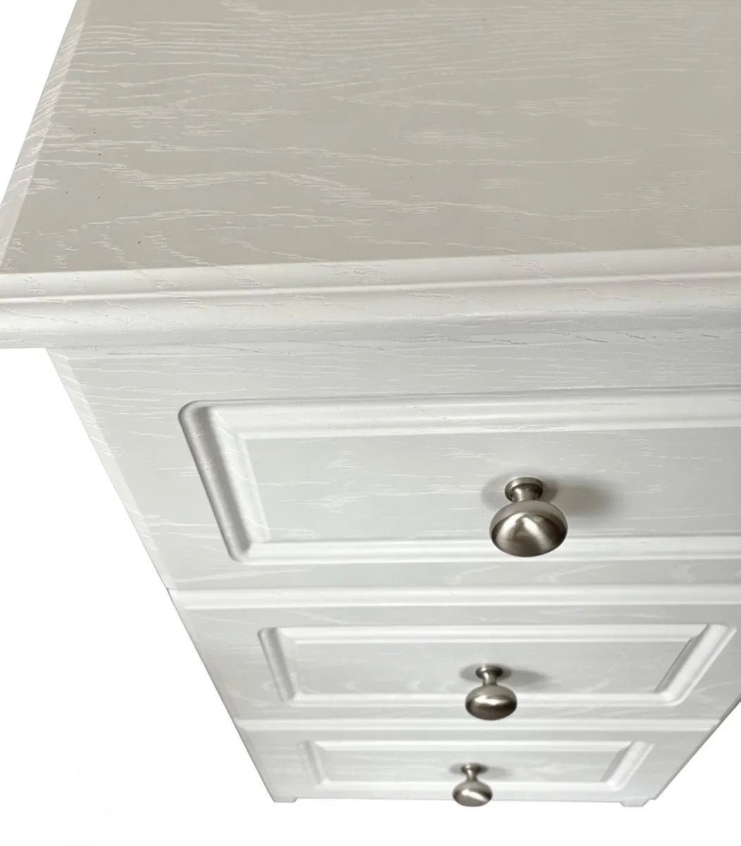 Locker: Bedside Locker: Light Grey: Like New - Image 2