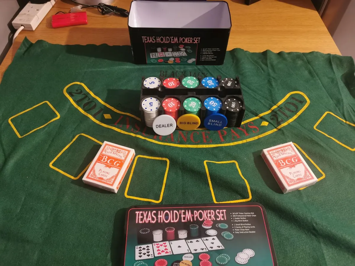 Texas Hold'Em Full Poker Set. - Image 3