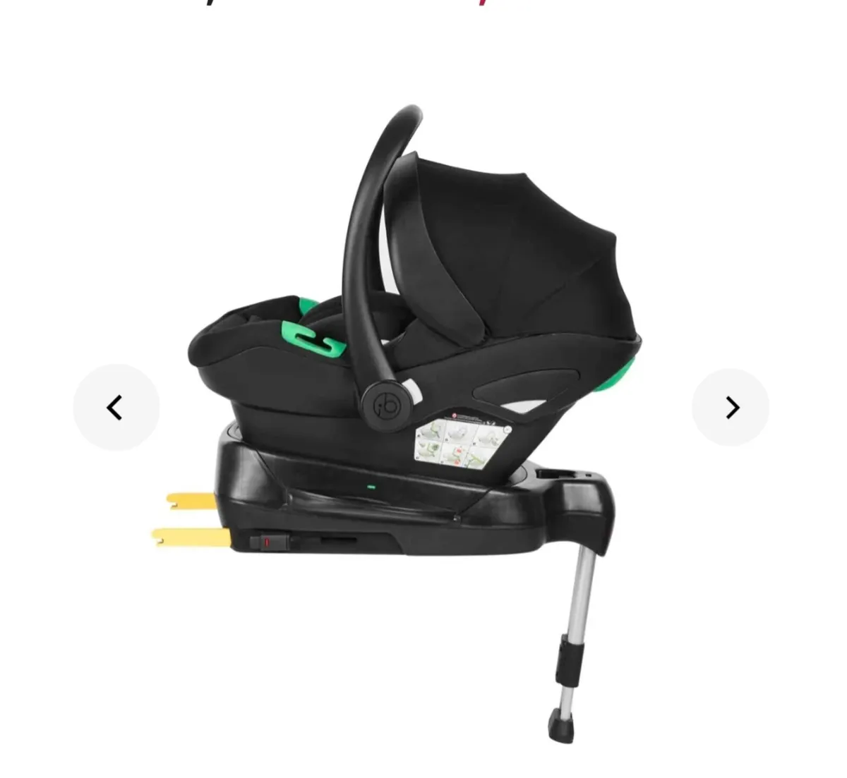 Stroller with travel system-Car seat 180° - Image 4