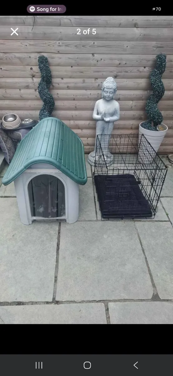 Small dog kennel and crate - Image 4