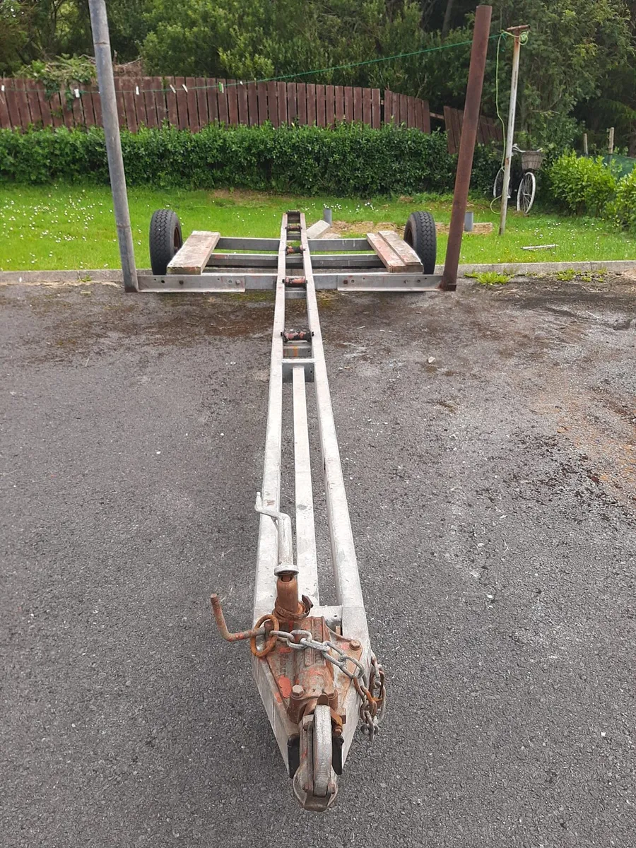 Heavy Duty Galvanized Boat Trailer - Image 1