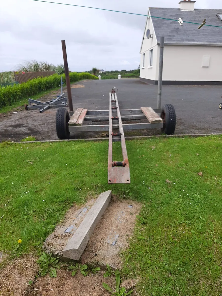 Heavy Duty Galvanized Boat Trailer - Image 2