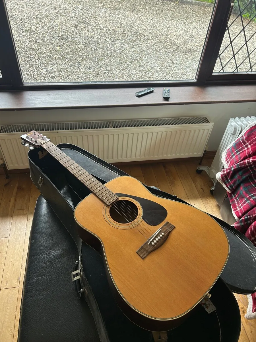 Yamaha Guitar FG-335 Model and case. - Image 1