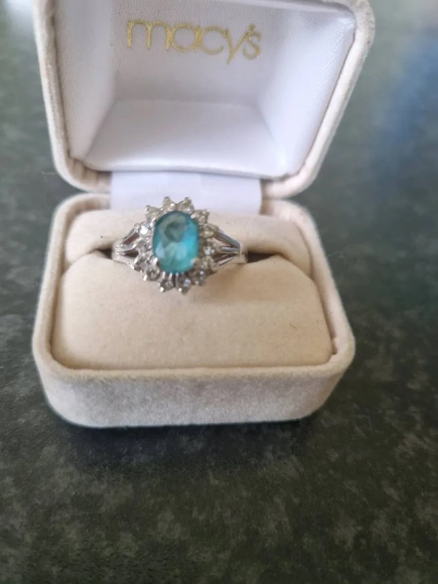 Antque silver ring 925 and bracelet - Image 1