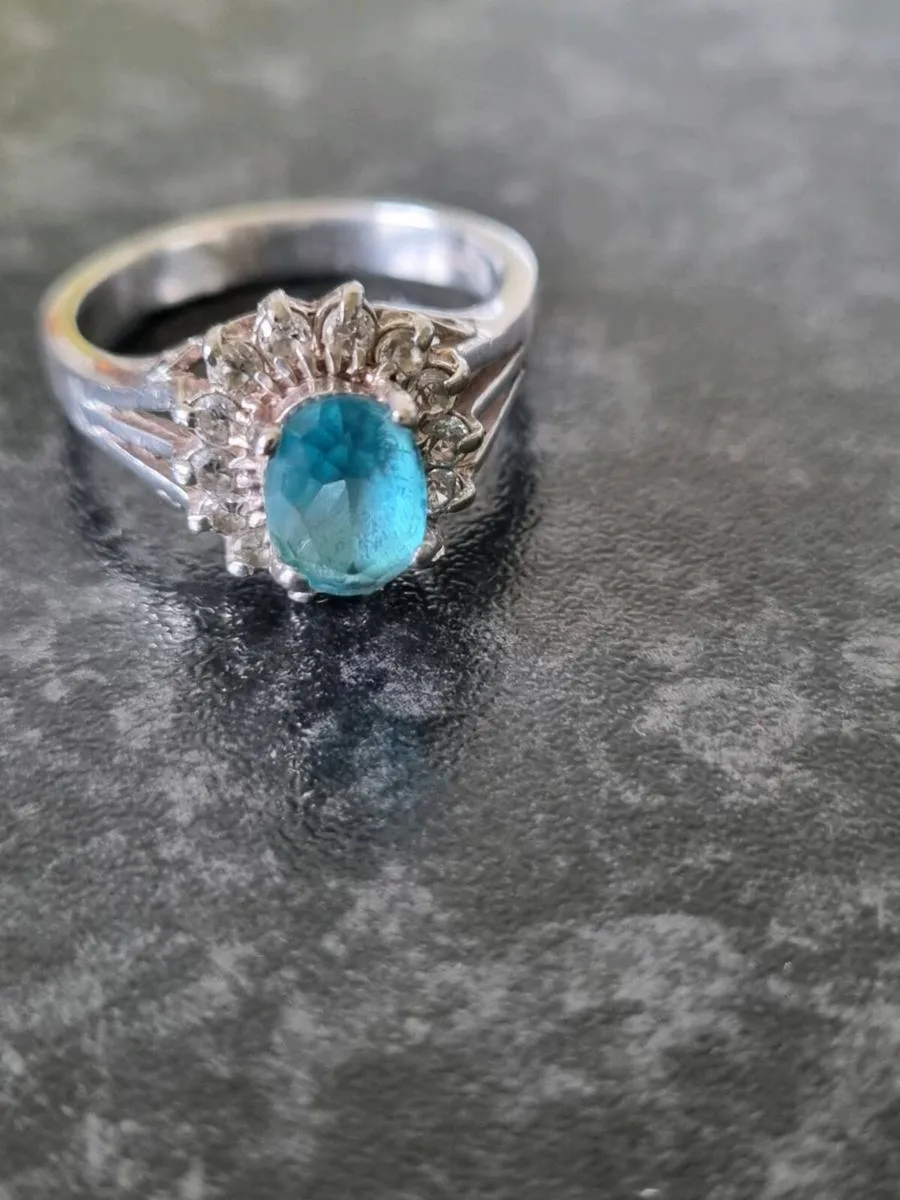 Antque silver ring 925 and bracelet - Image 2