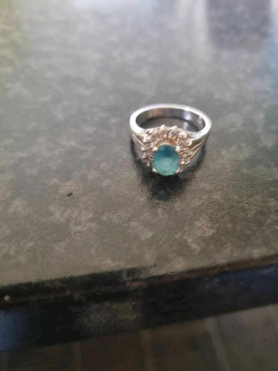 Antque silver ring 925 and bracelet - Image 4