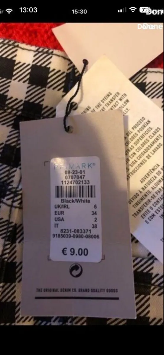 Girls BNWT shorts size 6 €5 - Image 3
