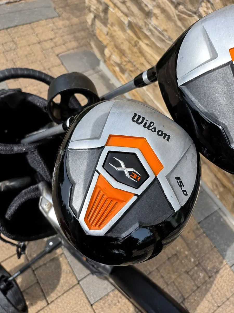 Left-Handed Wilson X31 Beginner Golf Set with Bag - Image 2