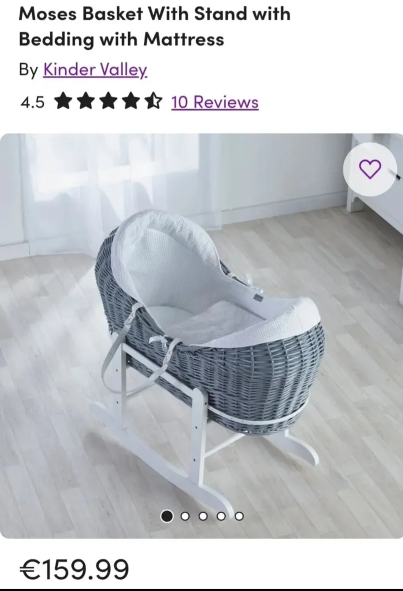 Moses Basket - Image 1