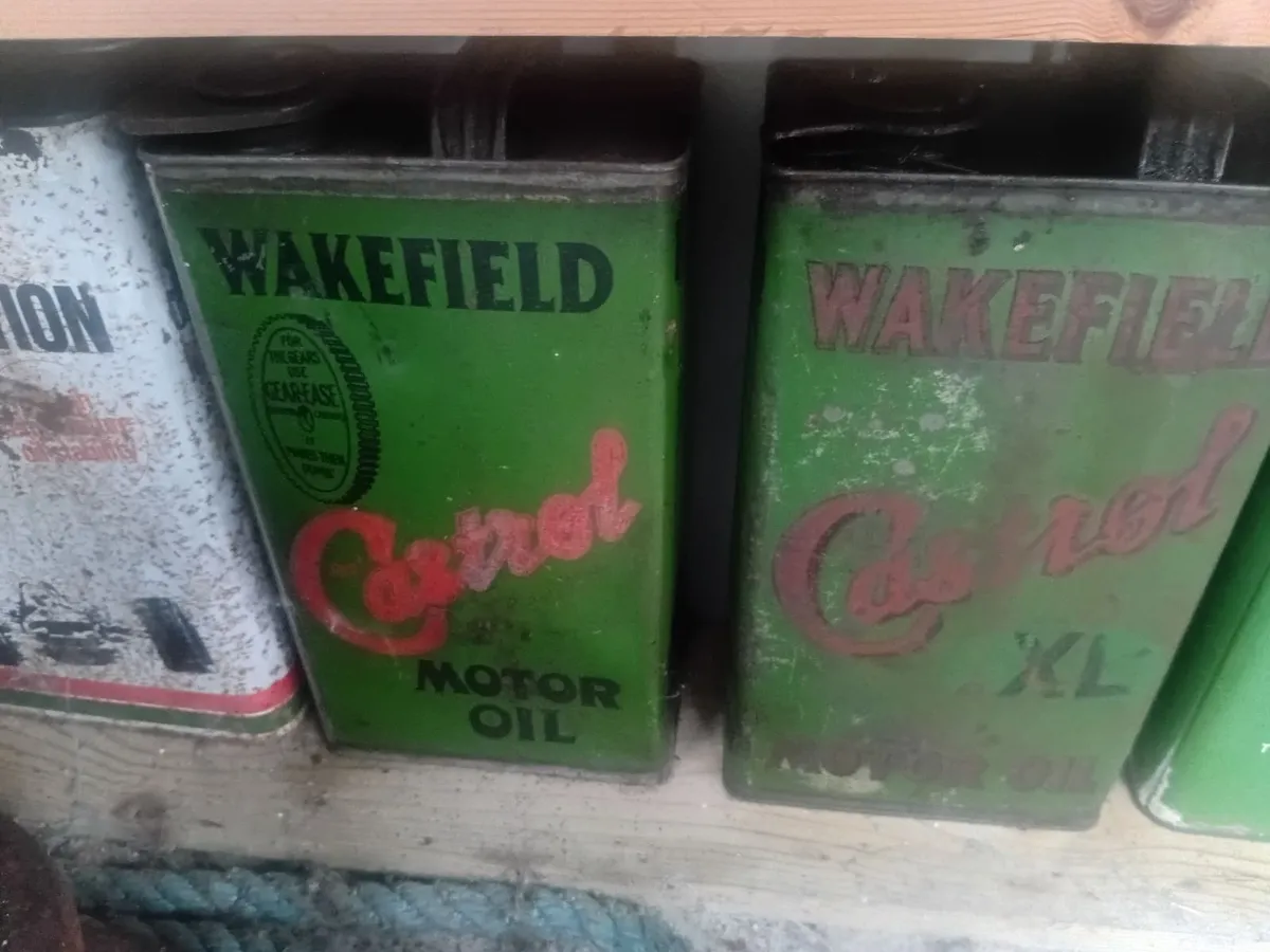 CASTROL OIL 1 GALLON CAN COLLECTION - Image 4