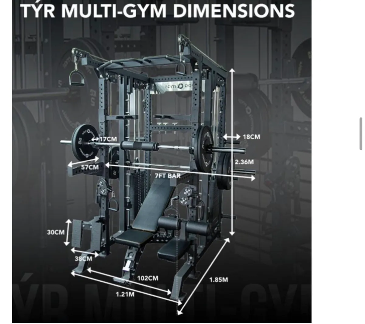 Commercial Grade Multi-Gym Rack - Image 4