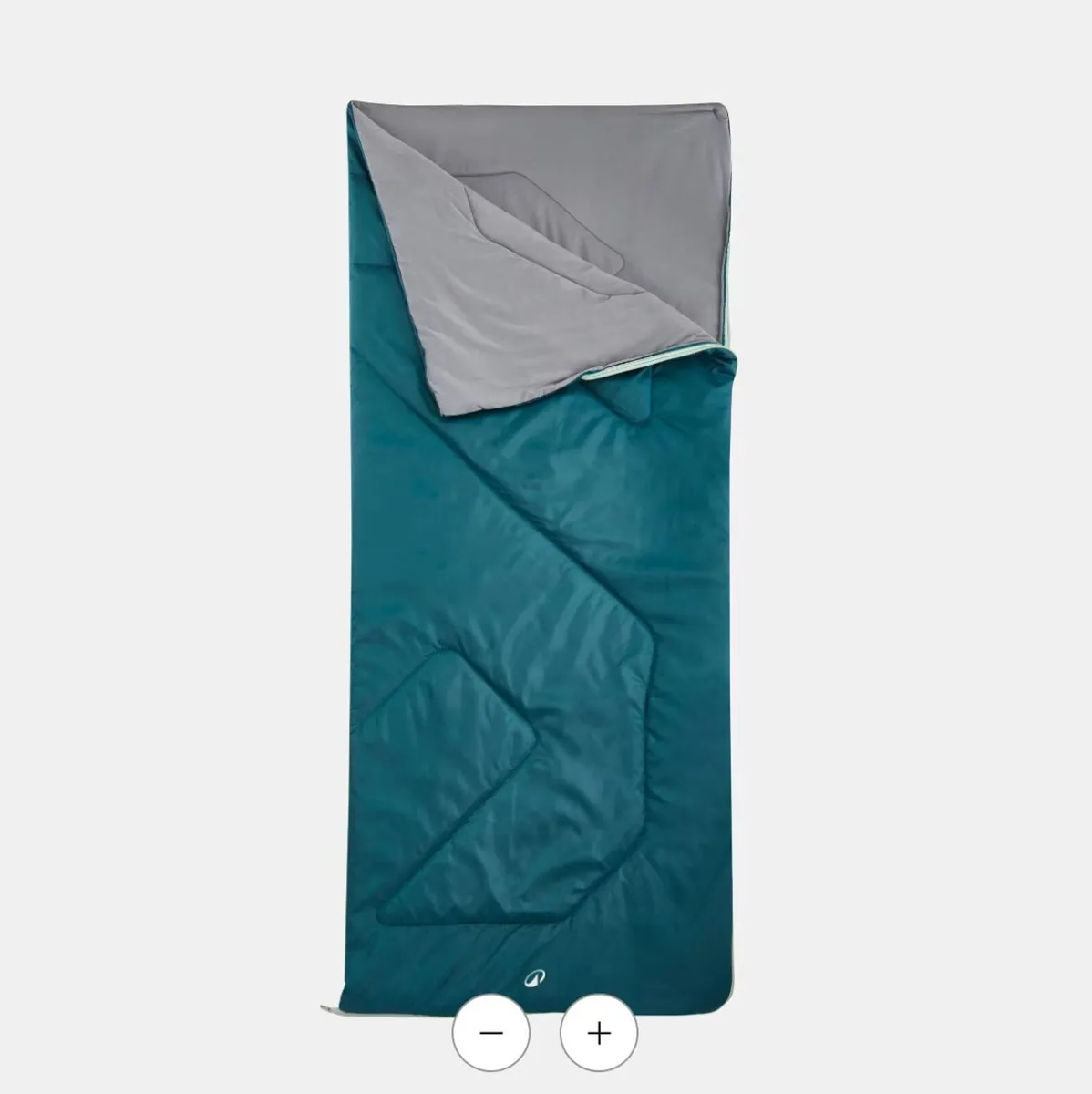 QUECHUA  Camping Sleeping Bag 20°C Basic - Image 3