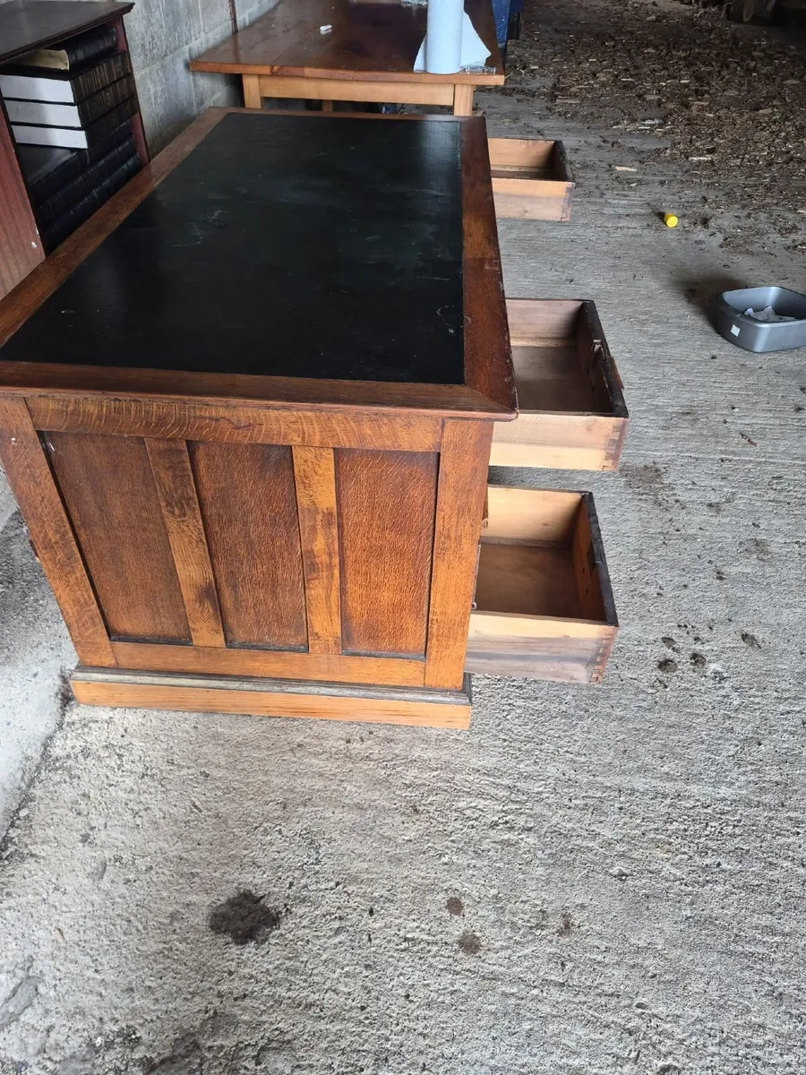 Desk for office - Partner Desk (Oak) - Image 3