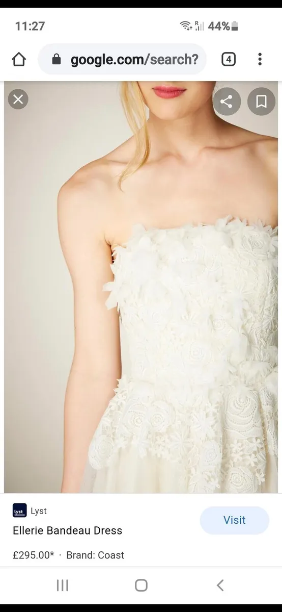 BNWT COAST Ellerie Wedding dress - Image 3