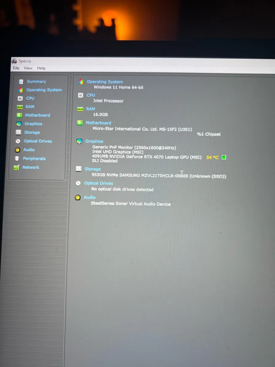 Msi Stealth 16 Gaming Laptop - RTX 4070, i7, 240hz - Image 3