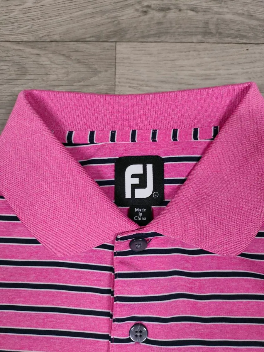 FootJoy FJ Golf Polo Shirt Mens L/XL - Image 4