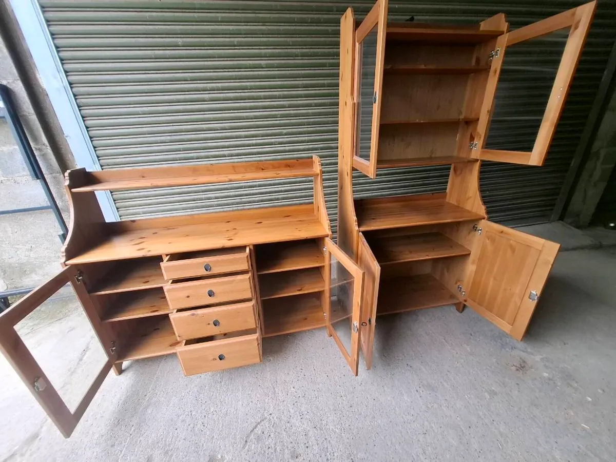 IKEA Sideboard & Display Cabinet (DELIVERY) - Image 2