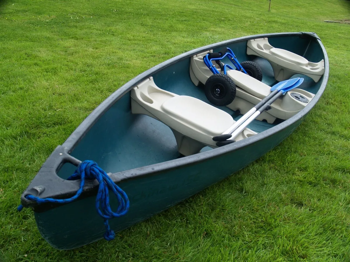 3-man Canadian Canoe - Image 1