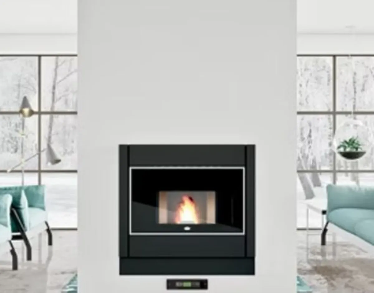 Inset Pellet Boiler Saturno 22 kw New - Image 1